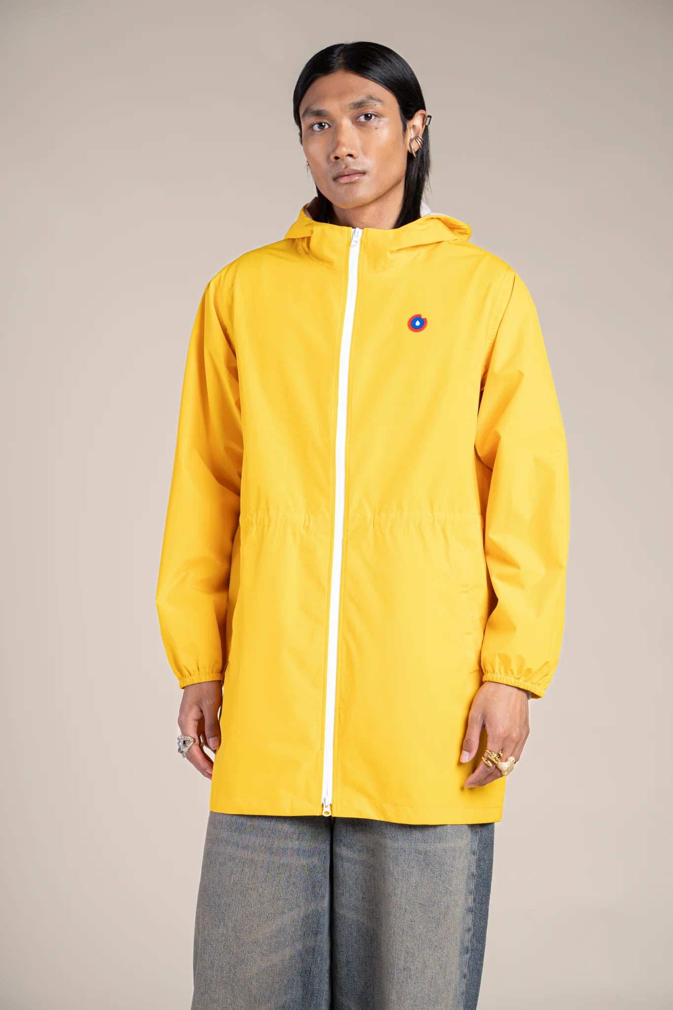 Amelot Couleur - Imperméable Long - Flotte #couleur_citron