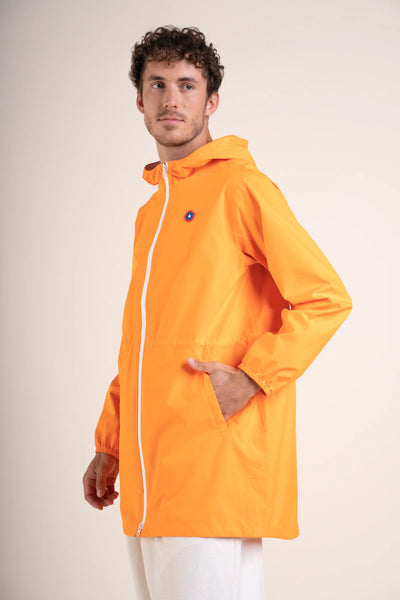 Amelot Couleur - Imperméable Long - Flotte #couleur_orange