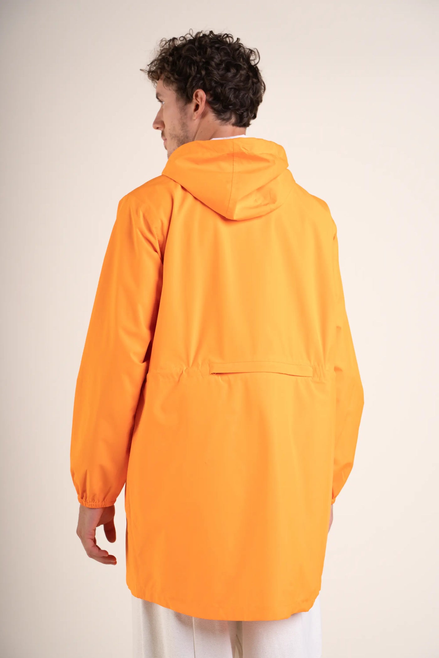 Amelot Couleur - Imperméable Long - Flotte #couleur_orange