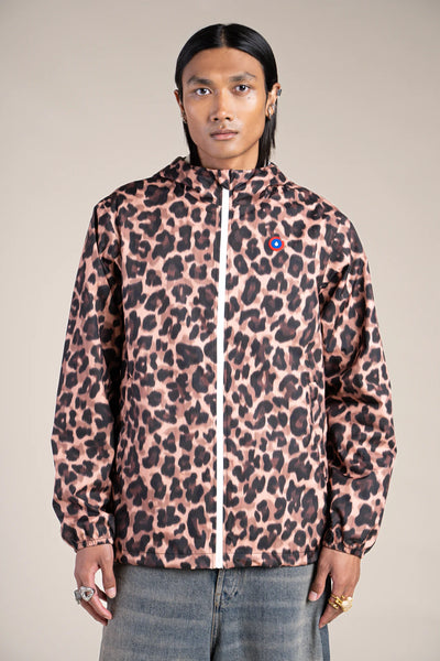 Passy - Imperméable Coupe-vent Court - Flotte #couleur_new-leopard