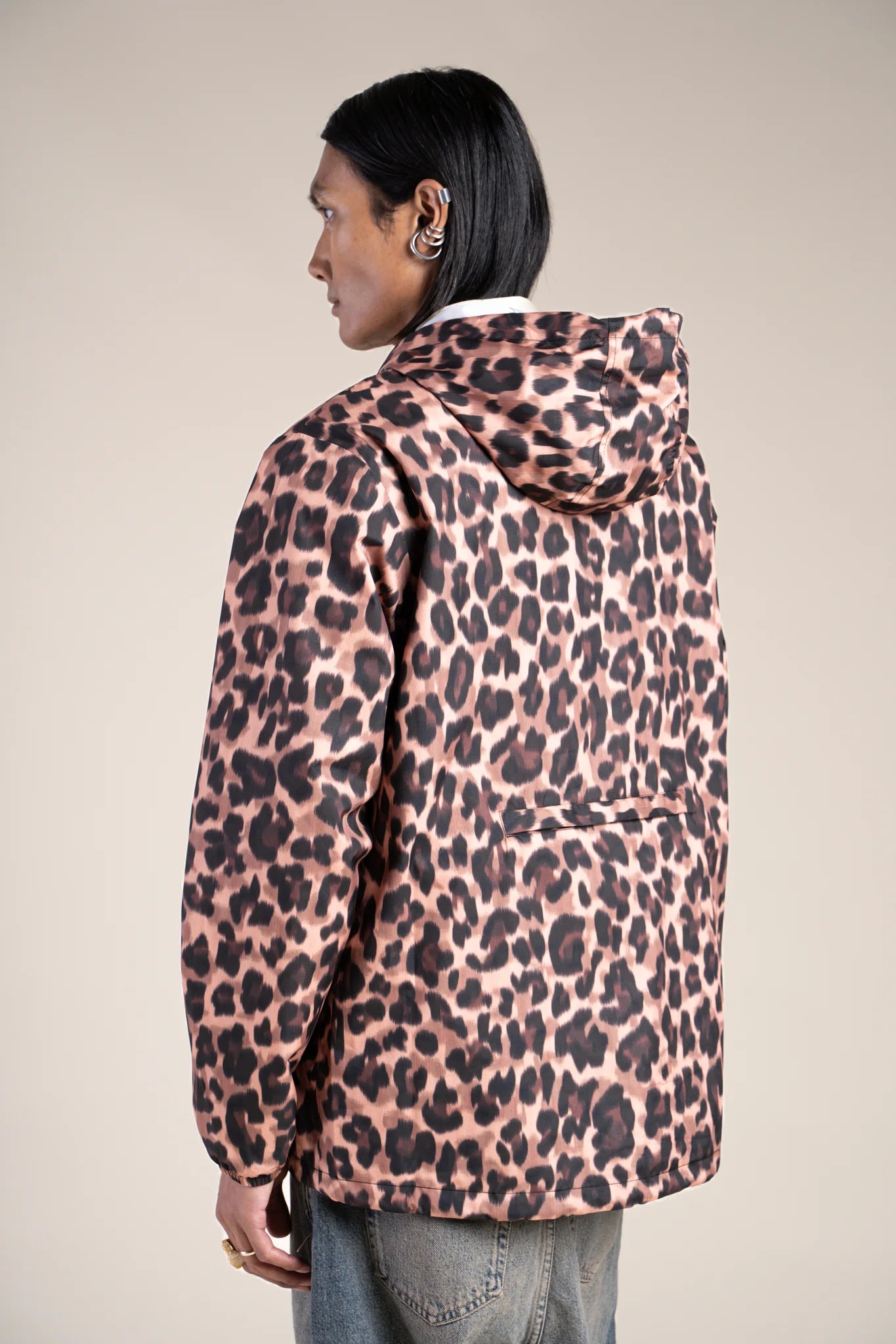 Passy - Imperméable Coupe-vent Court - Flotte #couleur_new-leopard