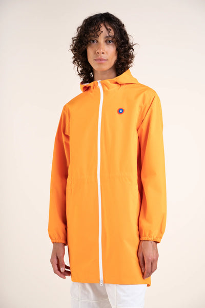 Amelot Couleur - Imperméable long - Flotte #couleur_orange