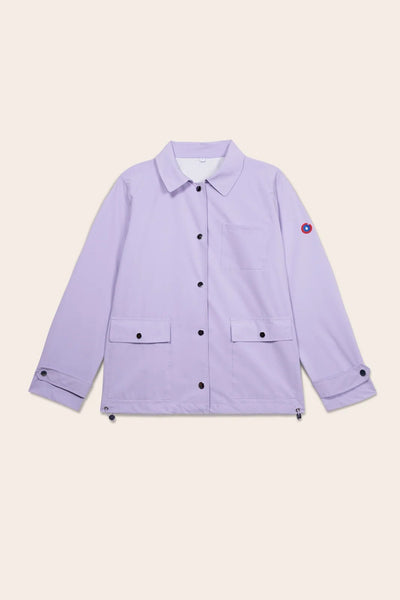 Veste courte imperméable ginger #couleur_lilas