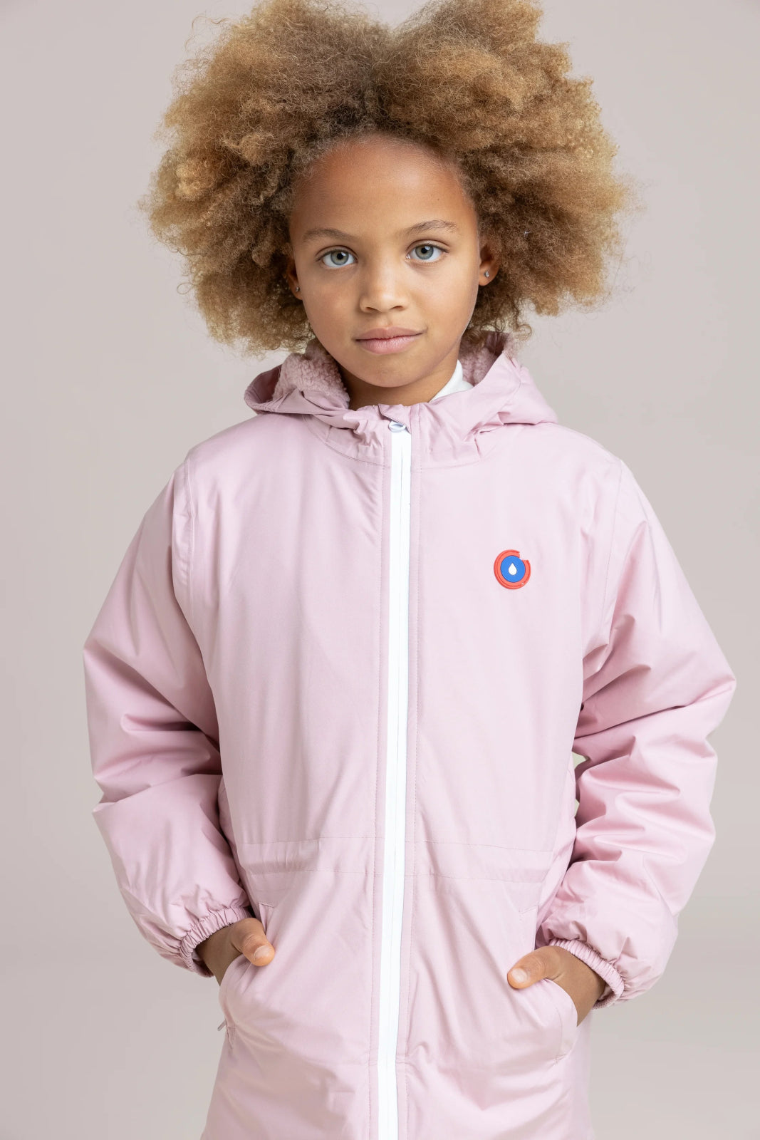 Cadet - Parka courte doublée polaire -Enfant - Flotte #couleur_bonbon