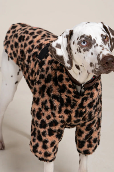 Charlot - Gilet polaire pour chien - Flotte #couleur_new-leopard