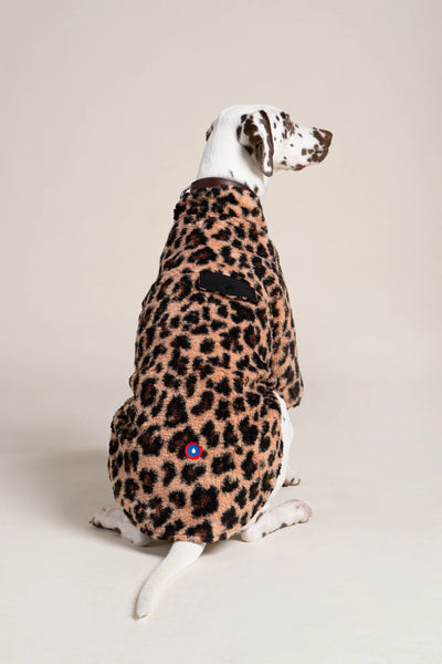 Charlot - Gilet polaire pour chien - Flotte #couleur_new-leopard