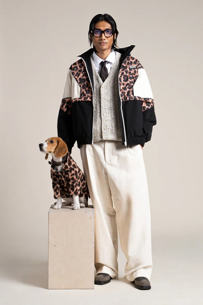 Charlot - Gilet polaire pour chien - Flotte #couleur_new-leopard