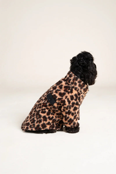 Charlot - Gilet polaire pour chien - Flotte #couleur_new-leopard