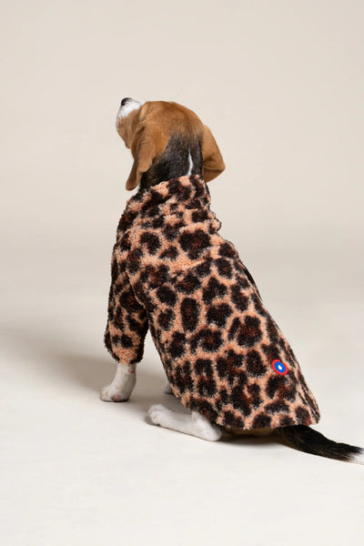 Charlot - Gilet polaire pour chien - Flotte #couleur_new-leopard