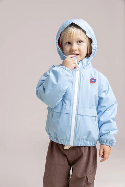 Magenta - Parka courte doublée polaire - Enfant - Flotte #couleur_ciel