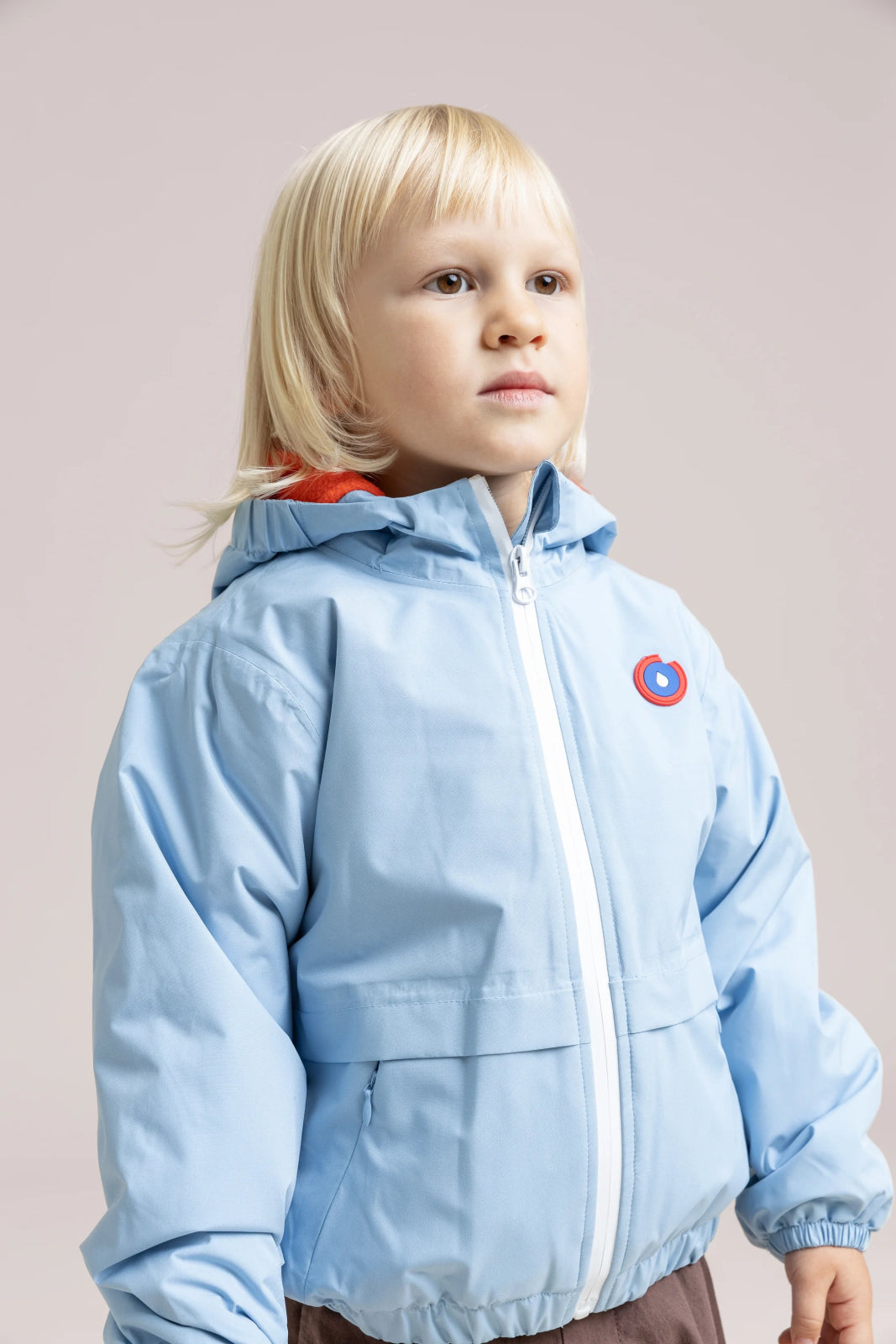 Magenta - Parka courte doublée polaire - Enfant - Flotte #couleur_ciel