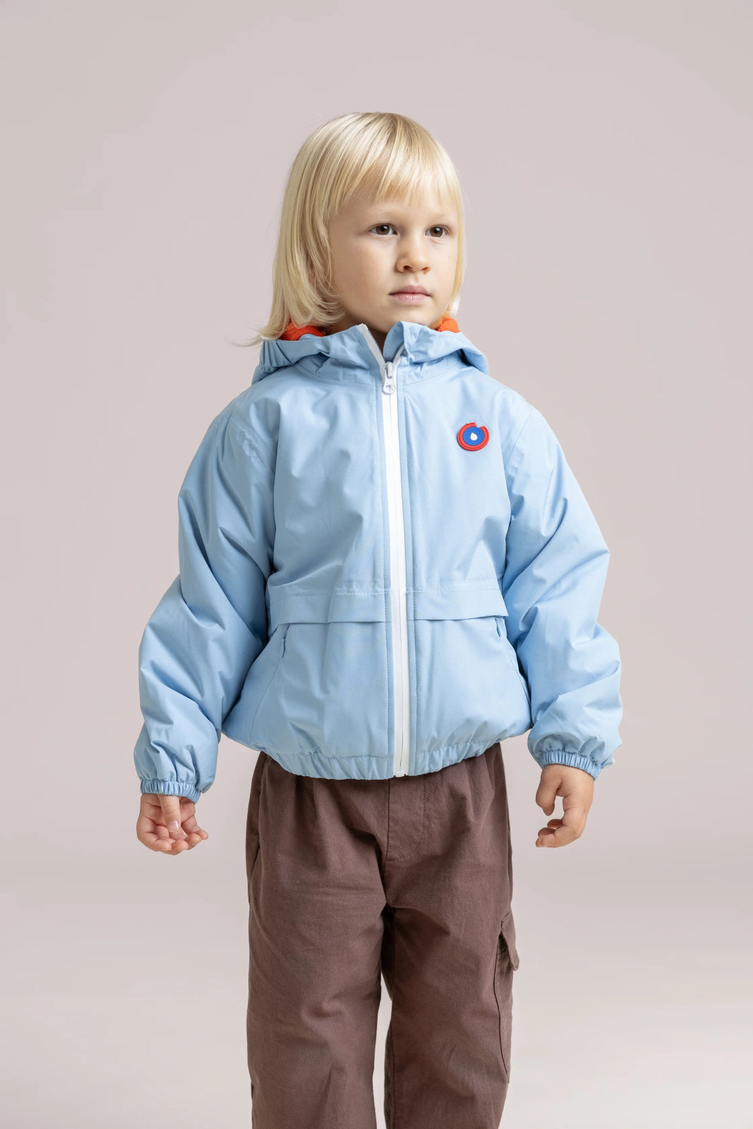 Magenta - Parka courte doublée polaire - Enfant - Flotte #couleur_ciel