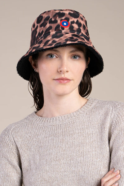 Bob polaire et imperméable Marceau réversible #couleur_new-leopard-ombre