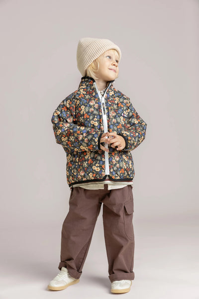 Monceau - Veste Polaire Réversible -Enfant - Flotte #couleur_sahara-bloom