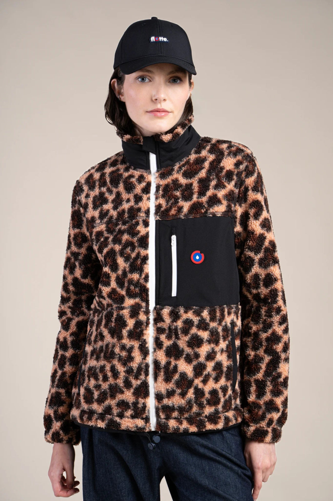 Veste Polaire couleur Léopard/Ombre #couleur_new-leopard-ombre