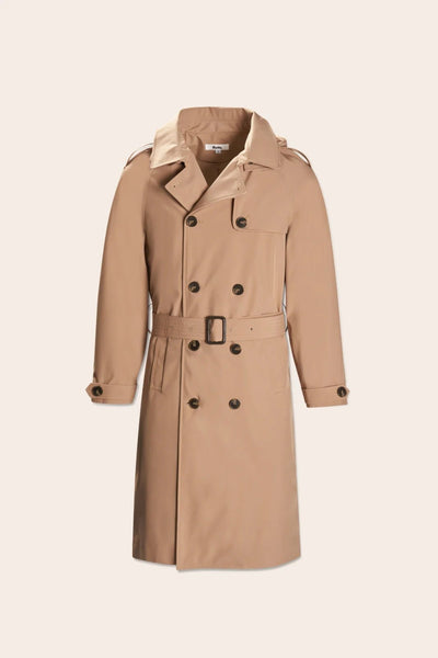 Montaigne - Trench-coat imperméable  - Flotte #couleur_sahara