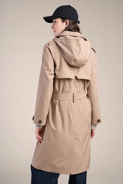 Montaigne - Trench-coat imperméable  - Flotte #couleur_sahara