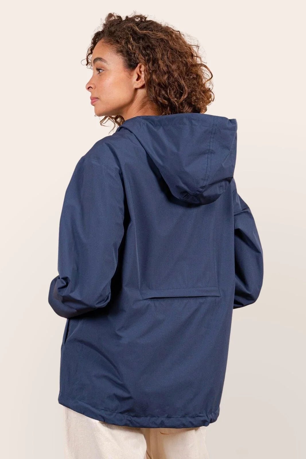 Passy - Imperméable Coupe-vent Court - Flotte #couleur_indigo