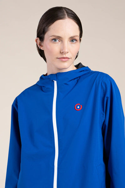 Passy - Imperméable Coupe-vent Court - Flotte #couleur_bleu-roi