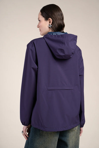 Passy - Imperméable Coupe-vent Court - Flotte #couleur_aubergine