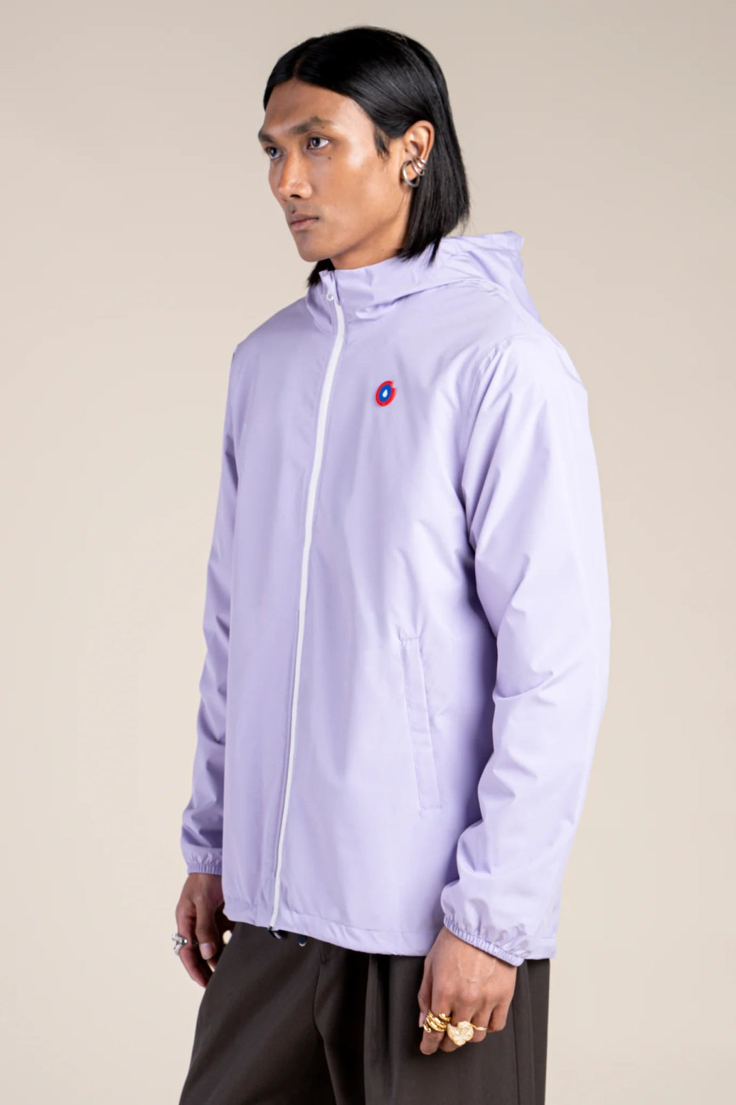 Passy - Imperméable Coupe-vent Court - Flotte #couleur_lilas