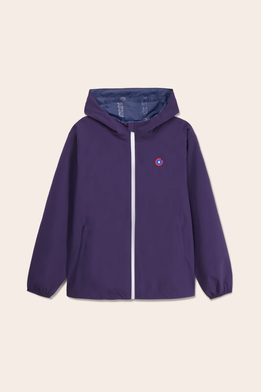 Passy - Imperméable Coupe-vent Court - Flotte #couleur_aubergine