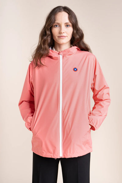 Passy - Imperméable Coupe-vent Court - Flotte #couleur_corail