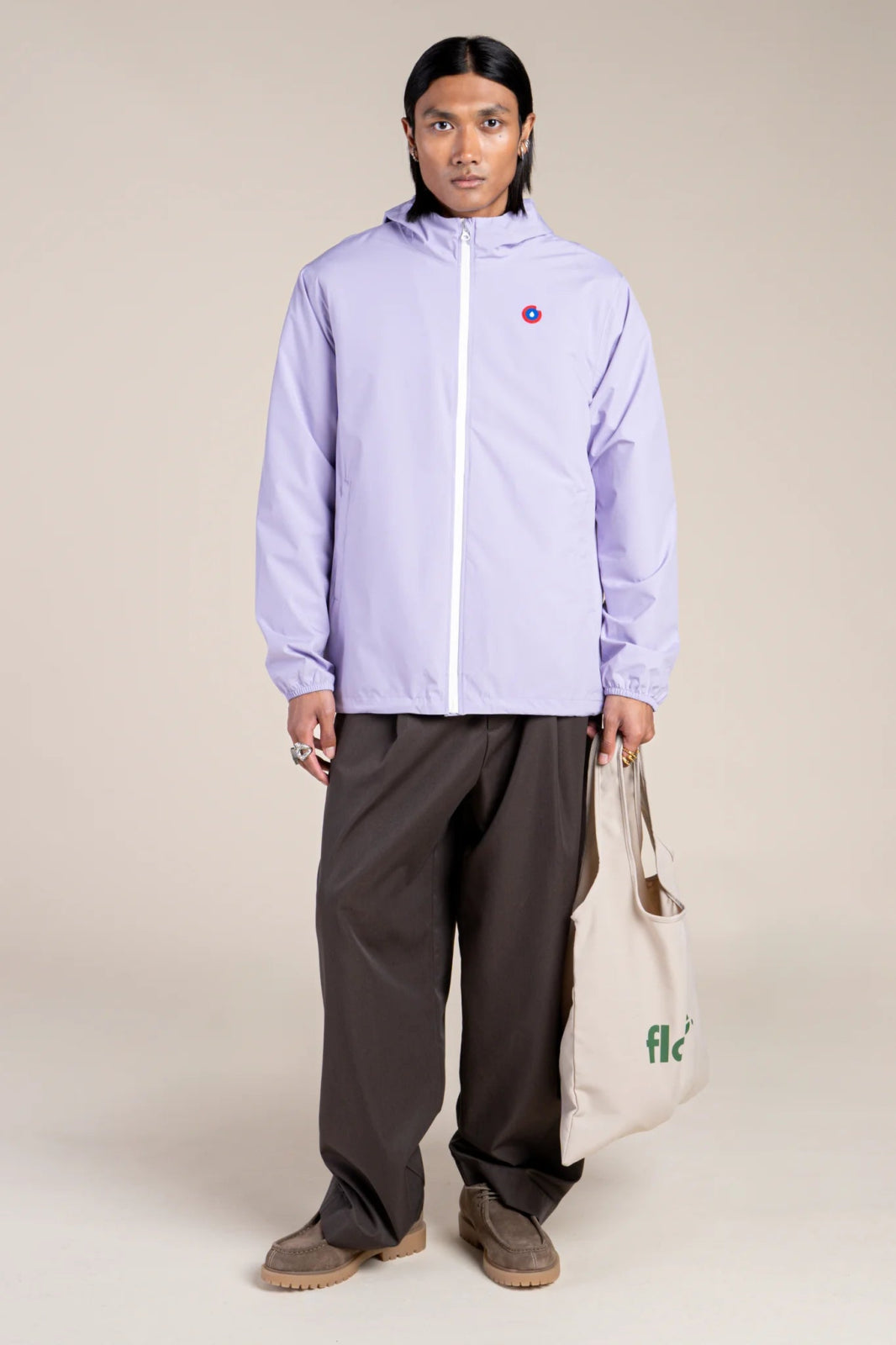 Passy - Imperméable Coupe-vent Court - Flotte #couleur_lilas