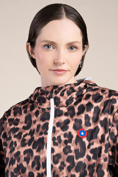 Passy - Imperméable Coupe-vent Court - Flotte #couleur_new-leopard