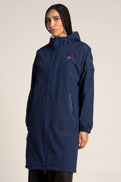 Parka doublée imperméable Turenne #couleur_indigo