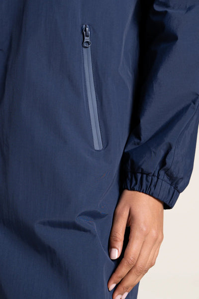 Parka doublée imperméable Turenne #couleur_indigo