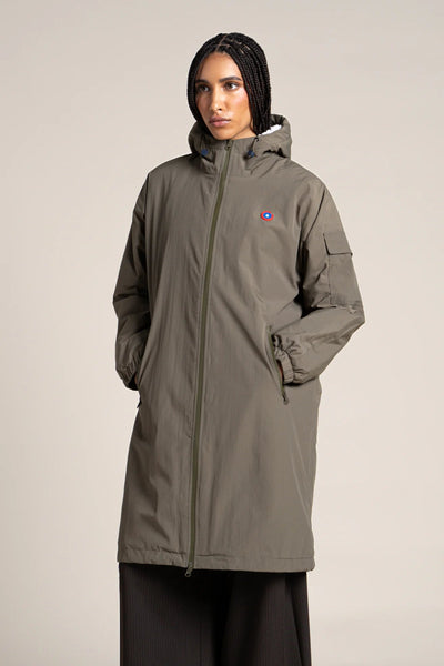 Parka doublée imperméable Turenne #couleur_kaki